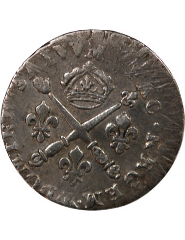 LOUIS XIV﻿ - 10 SOLS AUX INSIGNES - BORDEAUX