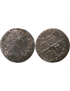 LOUIS XIV﻿ - 10 SOLS AUX INSIGNES - BORDEAUX 2