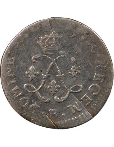 LOUIS XIV﻿ - 4 SOLS AUX DEUX L 1692 RENNES