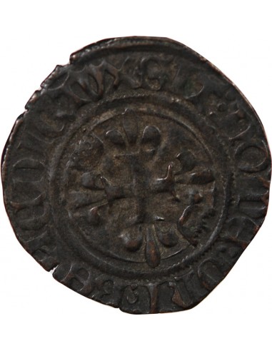 CHARLES VI﻿ LE FOU - GROS DIT "FLORETTE" 1380 /1422 MONTPELLIER