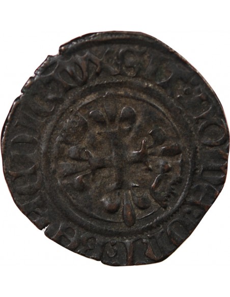 CHARLES VI﻿ LE FOU - GROS DIT "FLORETTE" 1380 /1422 MONTPELLIER