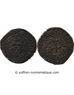 CHARLES VI﻿ LE FOU - GROS DIT "FLORETTE" 1380 /1422 MONTPELLIER