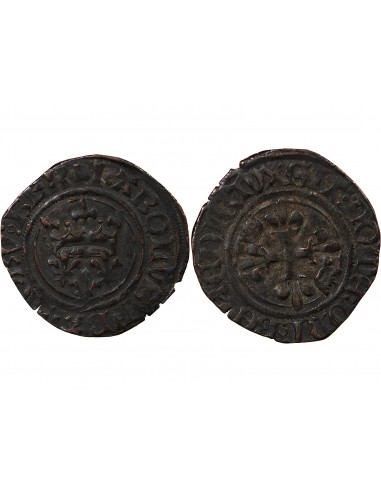 CHARLES VI﻿ LE FOU - GROS DIT "FLORETTE" 1380 /1422 MONTPELLIER