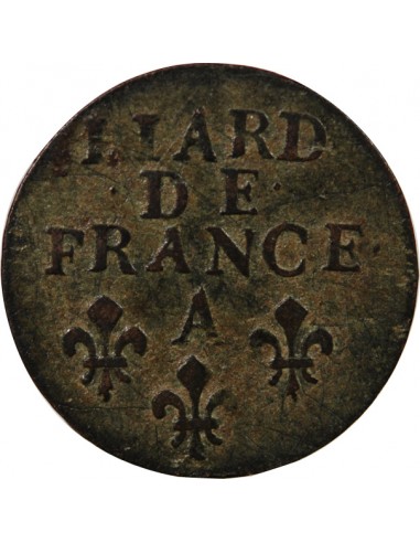 LOUIS XIV - LIARD AU BUSTE ÂGE 1694 A PARIS