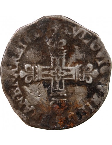 LOUIS XIII - 1/4 ECU ARGENT 1627 L BAYONNE