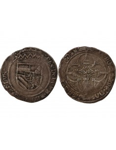 PAYS-BAS, DUCHÉ DE BRABANT, PHILIPPE LE BEAU - 2 PATARDS 1496-1499 2
