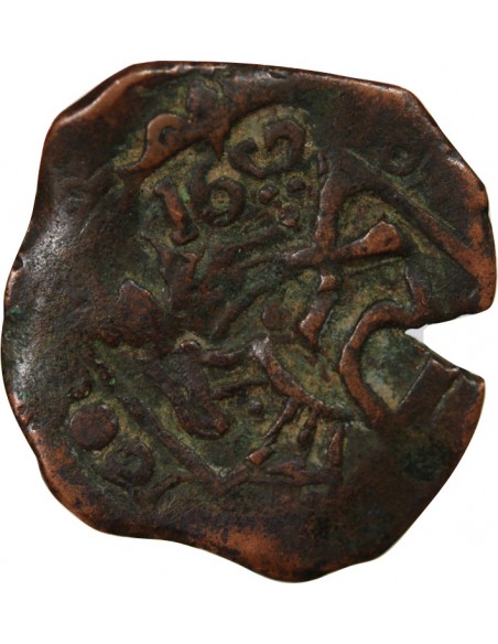 ESPAGNE, PHILIPPE III / IV - 8 MARAVEDIS REFORME 1652 / 1658