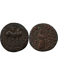 ROYAUME INDO-SCYTHE, ABDAGASES - TETRADRACHME 2