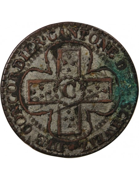 SUISSE, CANTON DE SOLEURE - 1 BATZEN 1826