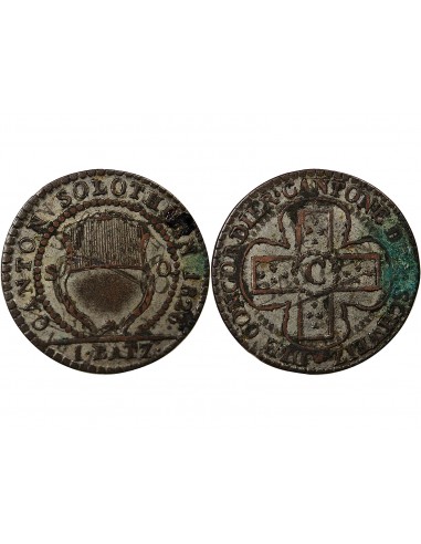 SUISSE, CANTON DE SOLEURE - 1 BATZEN 1826