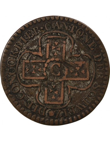 SUISSE, BERNE - 1 BATZEN 1826