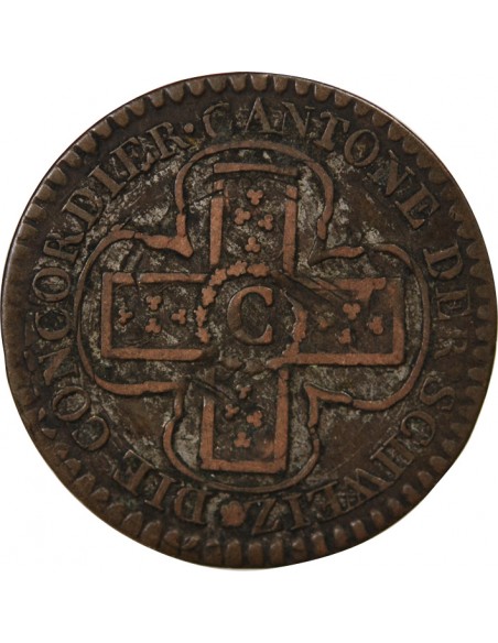 SUISSE, BERNE - 1 BATZEN 1826