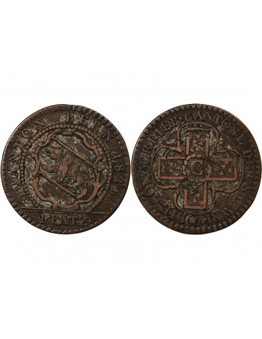 SUISSE, BERNE - 1 BATZEN 1826