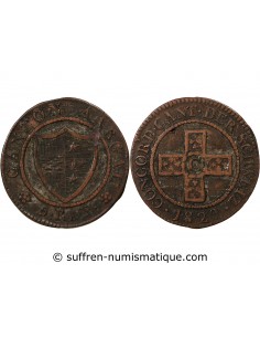 SUISSE, CANTON D'ARGOVIE- 5 RAPPEN 1829