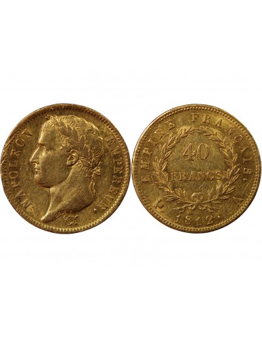 NAPOLEON Ier﻿ - 40 FRANCS OR 1812 A PARIS﻿