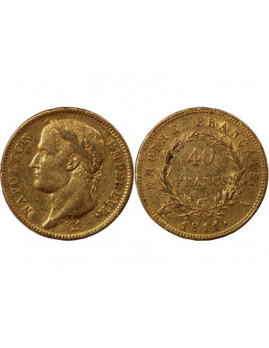 NAPOLEON Ier﻿ - 40 FRANCS OR 1811 A PARIS