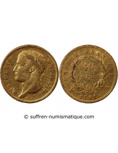 NAPOLEON Ier﻿ - 40 FRANCS OR 1811 A PARIS