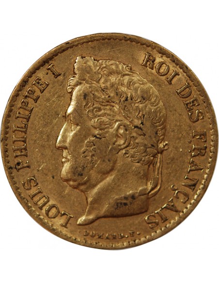 LOUIS PHILIPPE﻿ - 40 FRANCS OR 1834 A PARIS﻿