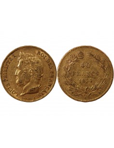 LOUIS PHILIPPE﻿ - 40 FRANCS OR 1834 A PARIS﻿ 2