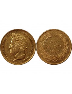 LOUIS PHILIPPE﻿ - 40 FRANCS OR 1834 A PARIS﻿ 2