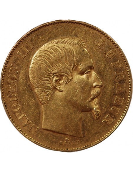 NAPOLEON III ﻿ - 50 FRANCS OR 1855 A PARIS﻿
