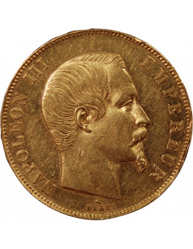 NAPOLEON III ﻿- 50 FRANCS OR 1857 A PARIS﻿