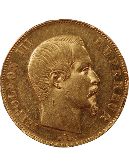 NAPOLEON III ﻿- 50 FRANCS OR 1857 A PARIS﻿