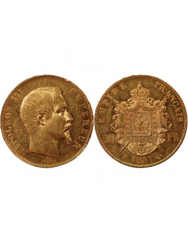 NAPOLEON III ﻿- 50 FRANCS OR 1857 A PARIS﻿