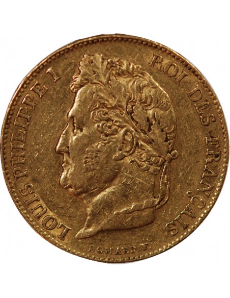 LOUIS PHILIPPE﻿ Ier - 20 FRANCS OR 1839 A PARIS﻿