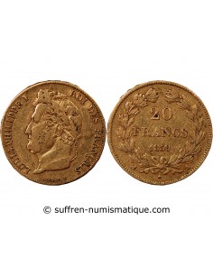 LOUIS PHILIPPE﻿ Ier - 20 FRANCS OR 1839 A PARIS﻿