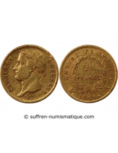 NAPOLEON Ier - 20 FRANCS OR 1811 A PARIS