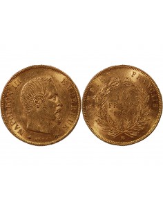 NAPOLEON III - 10 FRANCS OR 1860 BB STRASBOURG 2