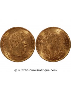 NAPOLEON III - 10 FRANCS OR 1860 BB STRASBOURG