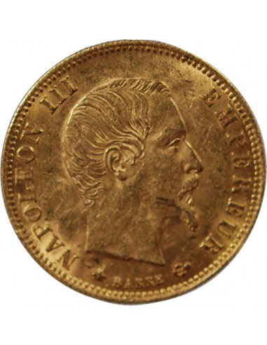 NAPOLEON III - 5 FRANCS OR 1859 BB STRASBOURG