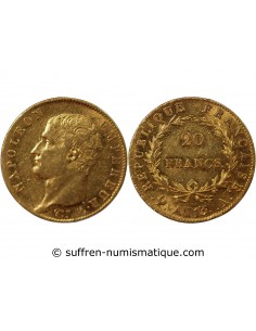 NAPOLEON Ier﻿ - 20 FRANCS OR AN 13 A PARIS﻿﻿﻿ "Calendrier révolutionnaire"