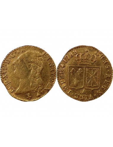 LOUIS XVI - LOUIS D'OR 1788 A PARIS