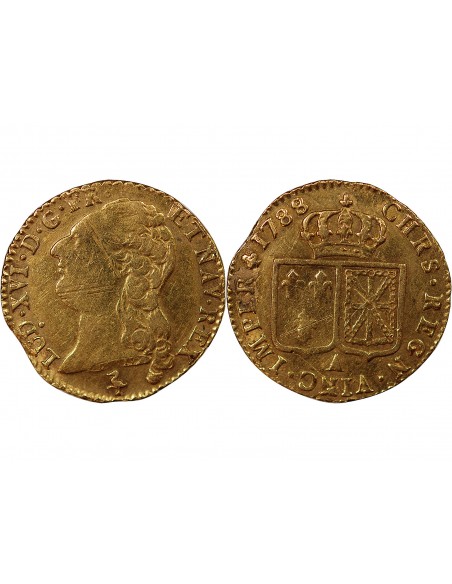 LOUIS XVI - LOUIS D'OR 1788 A PARIS