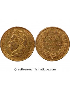 LOUIS PHILIPPE﻿ Ier - 20 FRANCS OR 1839 A PARIS﻿