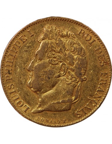 LOUIS PHILIPPE﻿ Ier - 20 FRANCS OR 1839 A PARIS﻿