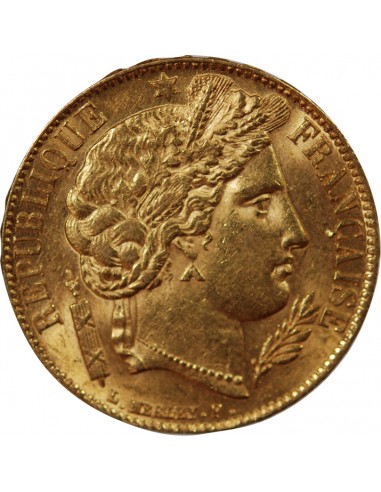 CERES ﻿- 20 FRANCS OR 1851 A PARIS﻿
