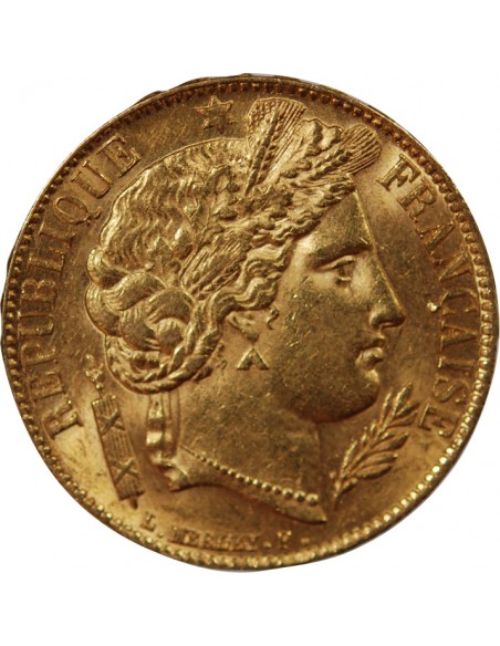 CERES ﻿- 20 FRANCS OR 1851 A PARIS﻿