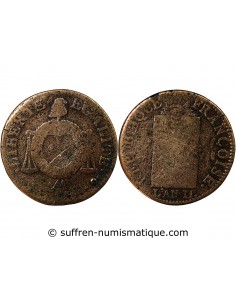 REVOLUTION FRANCAISE, CONVENTION - SOL AUX BALANCES AN 2 AA METZ