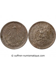 MEXIQUE - 1 PESO ARGENT 1924