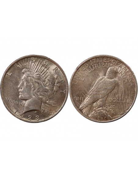 USA - PEACE DOLLAR ARGENT 1923 PHILADELPHIE