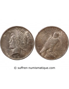 USA - PEACE DOLLAR ARGENT 1923 PHILADELPHIE
