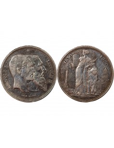INDEPENDANCE BELGE - MÉDAILLE 1880 2