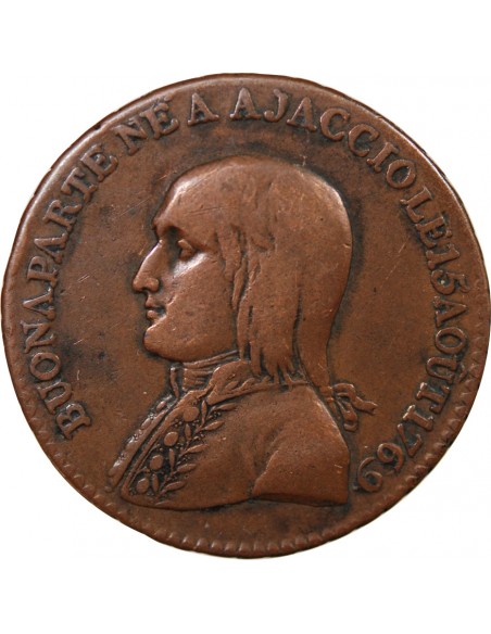DIRECTOIRE, BONAPARTE - JETON CUIVRE AN 6