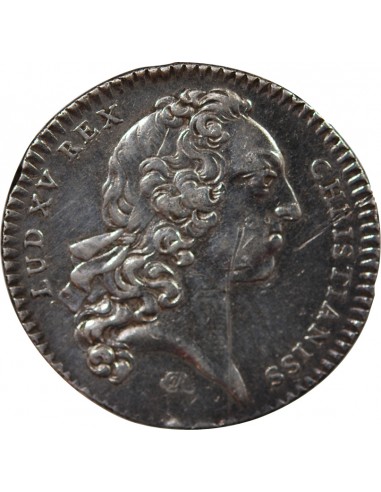TRESOR ROYAL, LOUIS XV - JETON ARGENT 1744