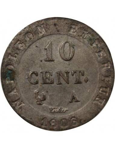 NAPOLEON Ier﻿ - 10 CENTIMES 1808 A PARIS