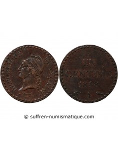 DUPRÉ - 1 CENTIME 1848 A PARIS